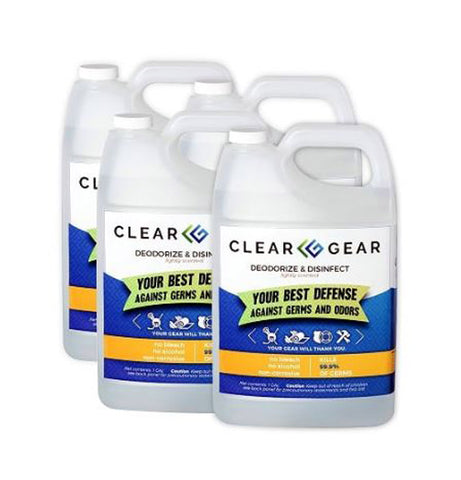 Clear Gear Disinfectant & Deodorizing Spray - Gallon Case